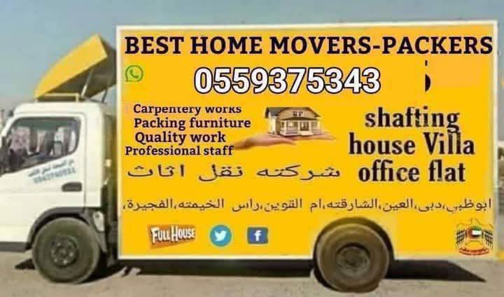 Moving shifting service in dubai