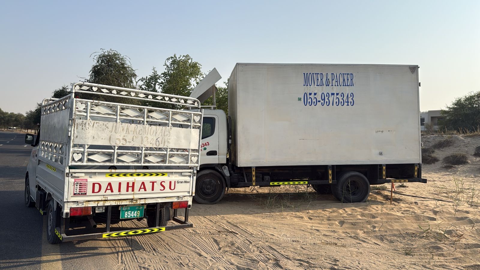 Moving shifting service in dubai